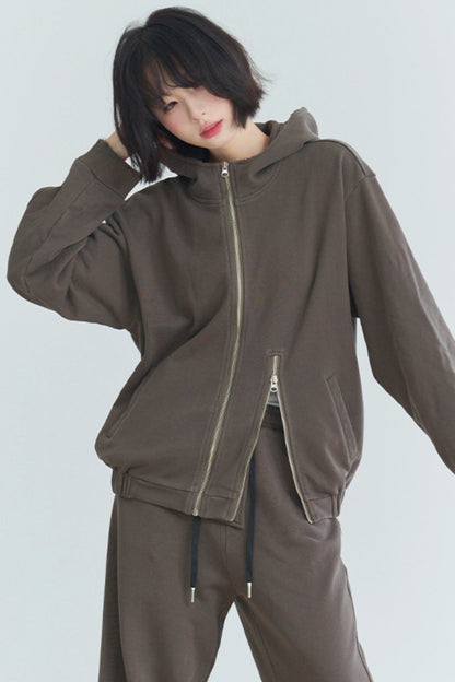 Sports Hoodie and Trousers Set