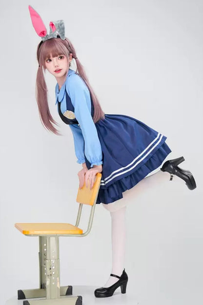 Officer Judy Bunny Police Cosplay Set