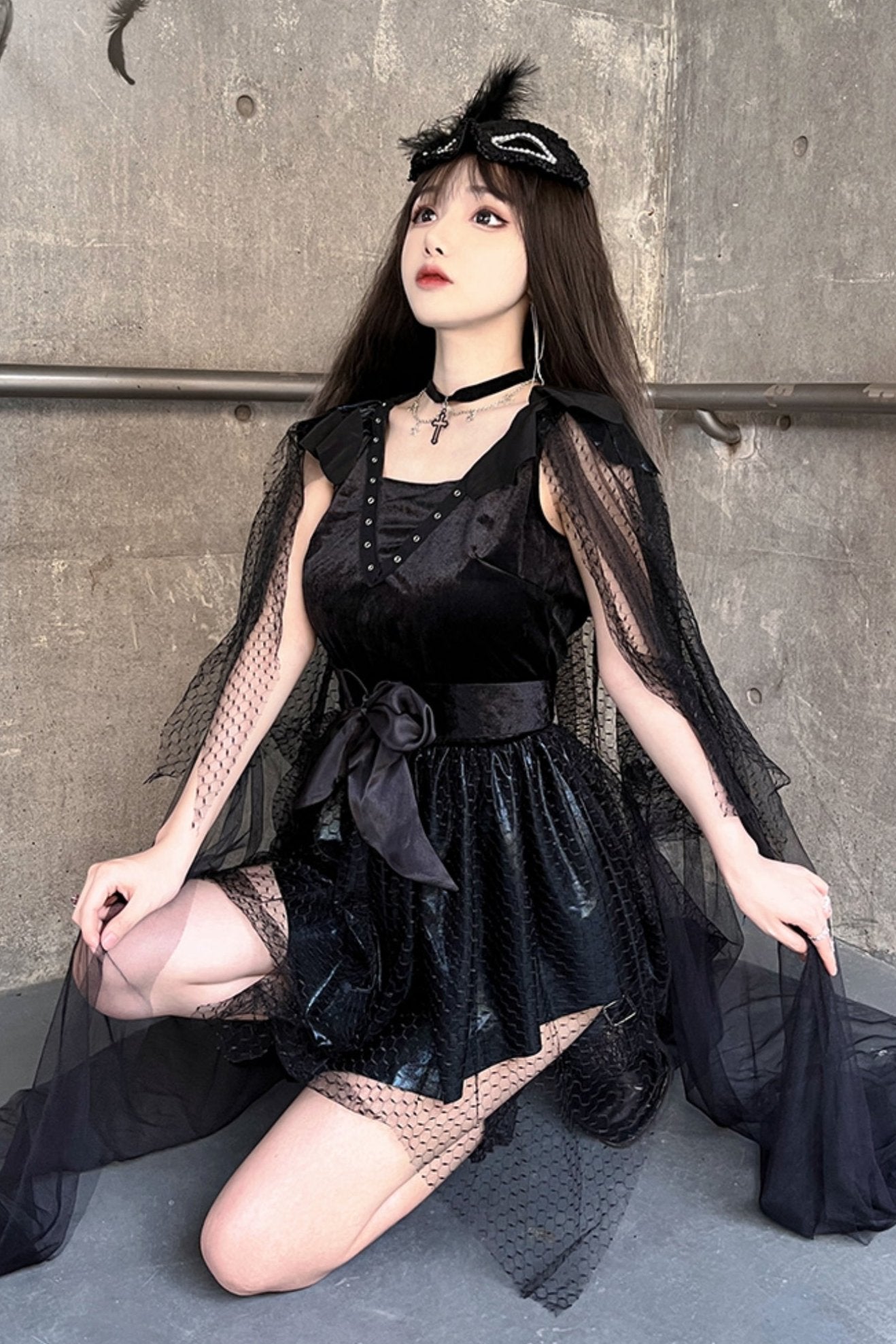 Dark Lolita Elf Cosplay Dress