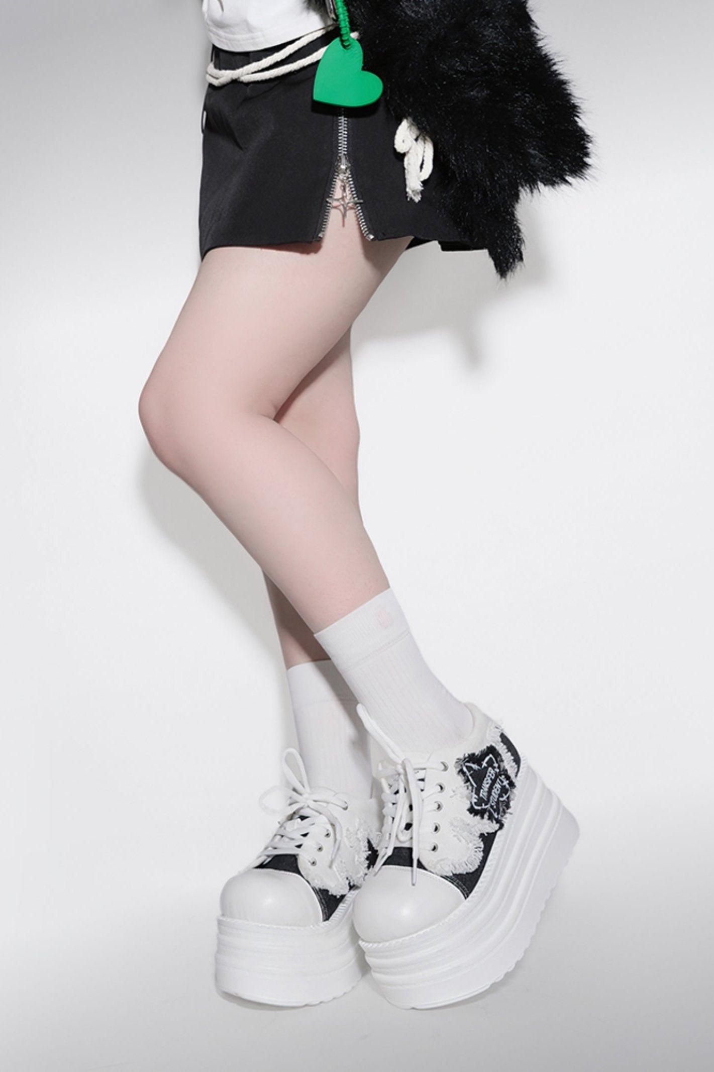 Rockstar Denim Platform Shoes