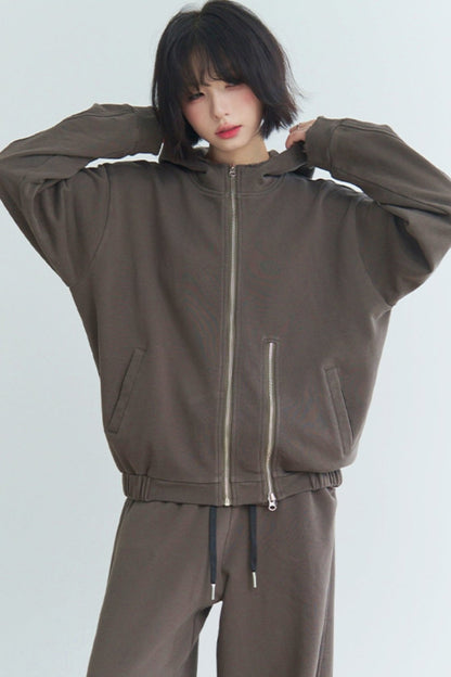 Sports Hoodie and Trousers Set