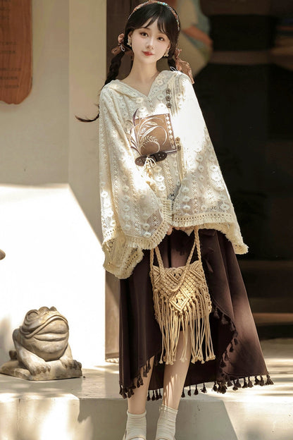 Hanfu Chinese-style Top + Skirt