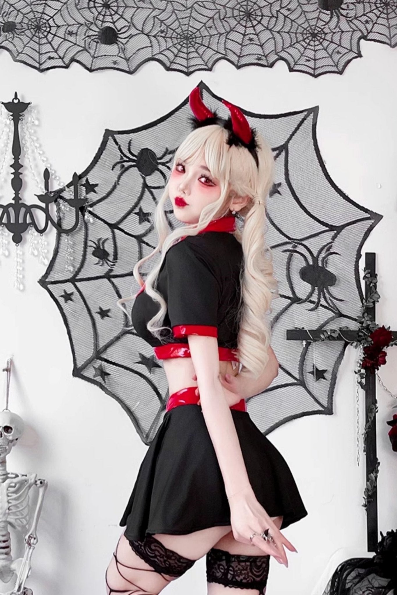 Gothic Nurse Cosplay Set