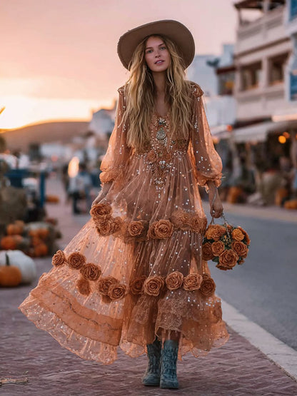 Subtly Elegant Dress with a Refined Vintage Look