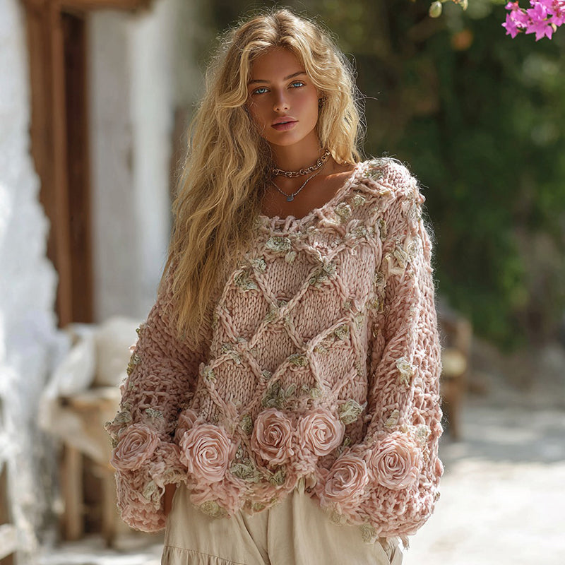 Gracefully Designed Sweater