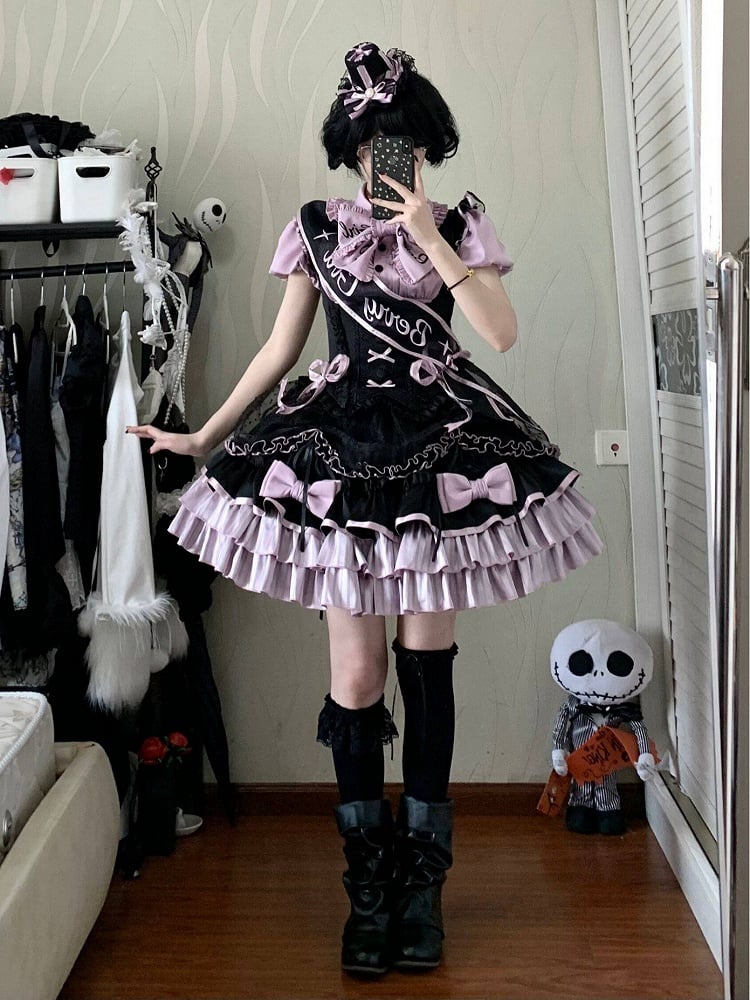 [order Deadline: May 12] Black Purple Lolita Idol Series Accessories
