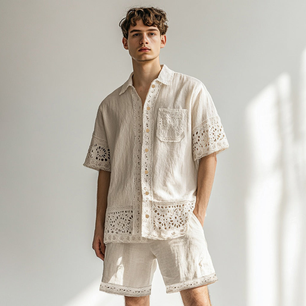 Subtly Elegant Shirt with a Refined Vintage Look