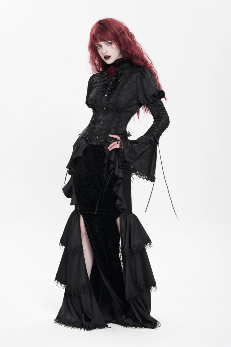 Subtly Elegant Blouse with a Refined Vintage Look