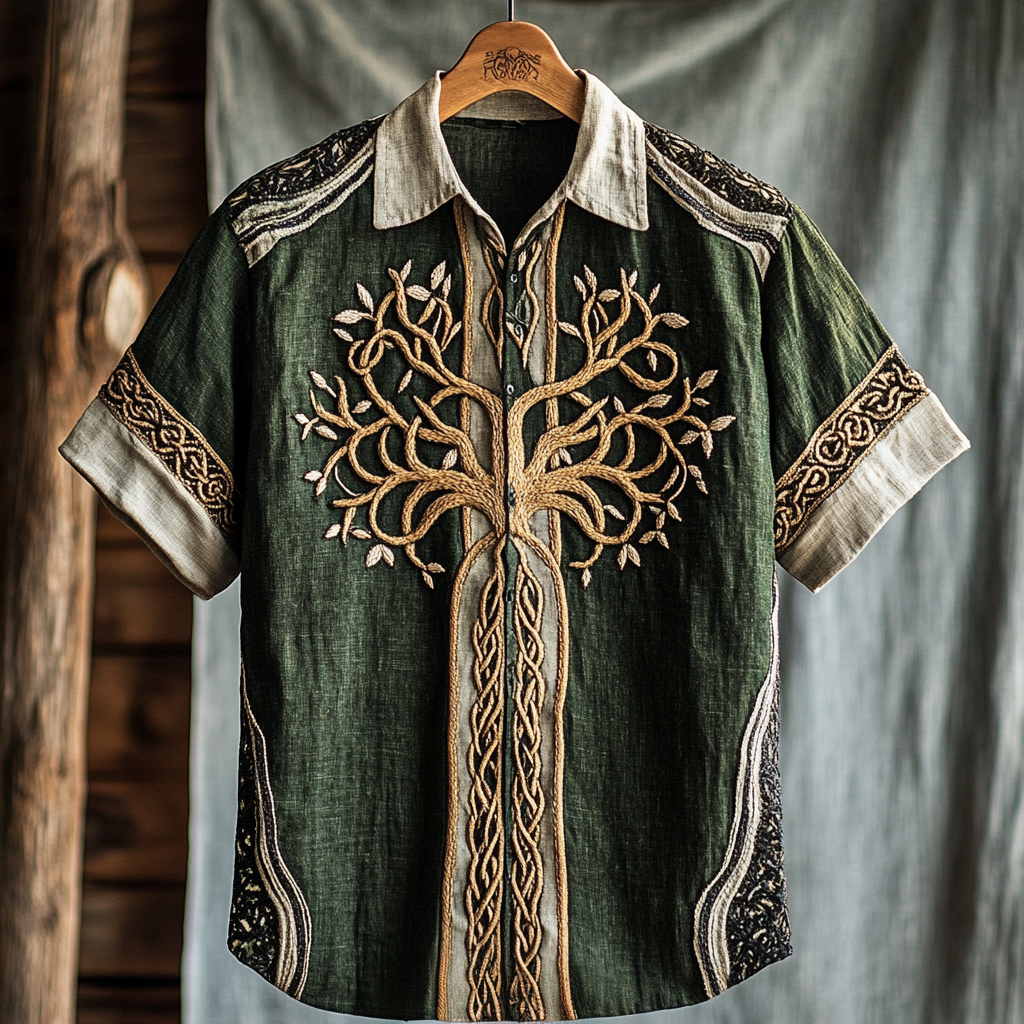 Subtly Elegant Shirt with a Refined Vintage Look
