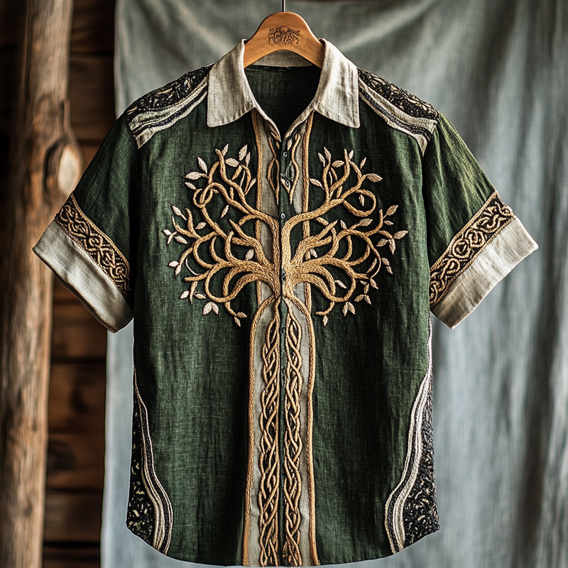 Subtly Elegant Shirt with a Refined Vintage Look