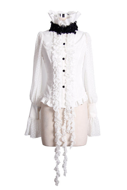 Classic Vintage Blouse with a Flattering Fit