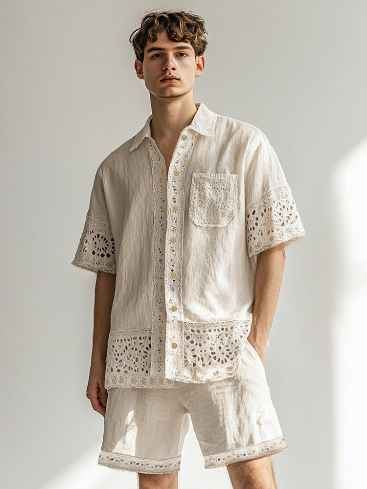 Subtly Elegant Shirt with a Refined Vintage Look