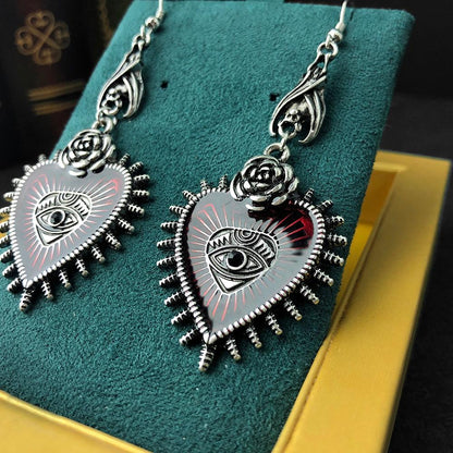 Bloody Rose Earrings