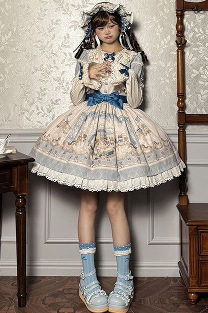 Classic Vintage Dress with a Flattering Fit