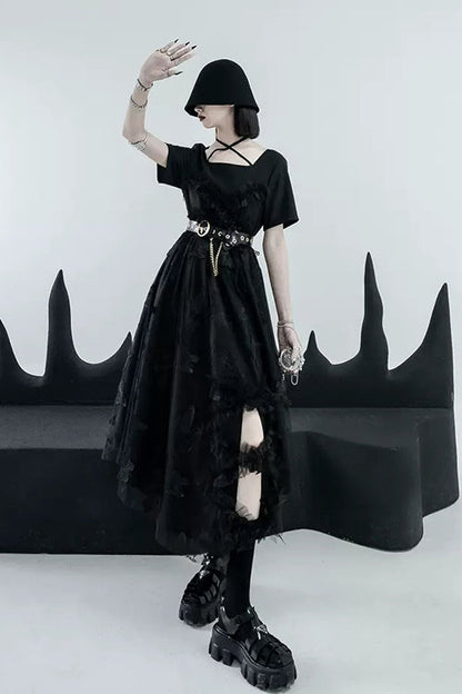 Casually Elegant Dress with a Refined Edge