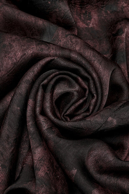 Black/red Stand Collar Long Sleeves Ruffle Pleated Gothic Blouse