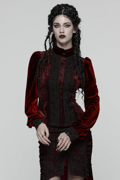 Finely Styled Blouse with a Classic Vintage Look