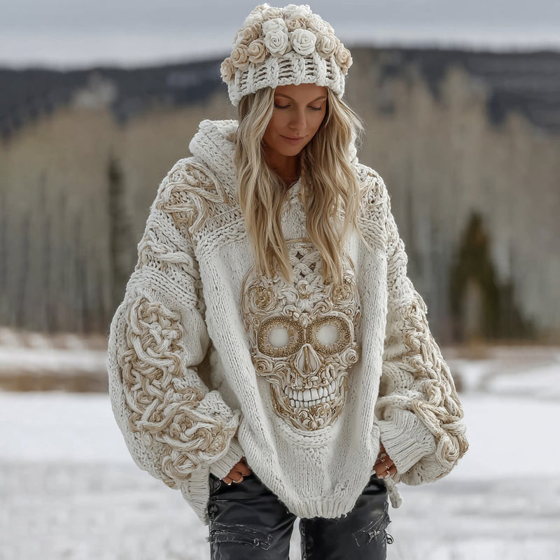 Vintage Inspired Sweater with a Contemporary Edge