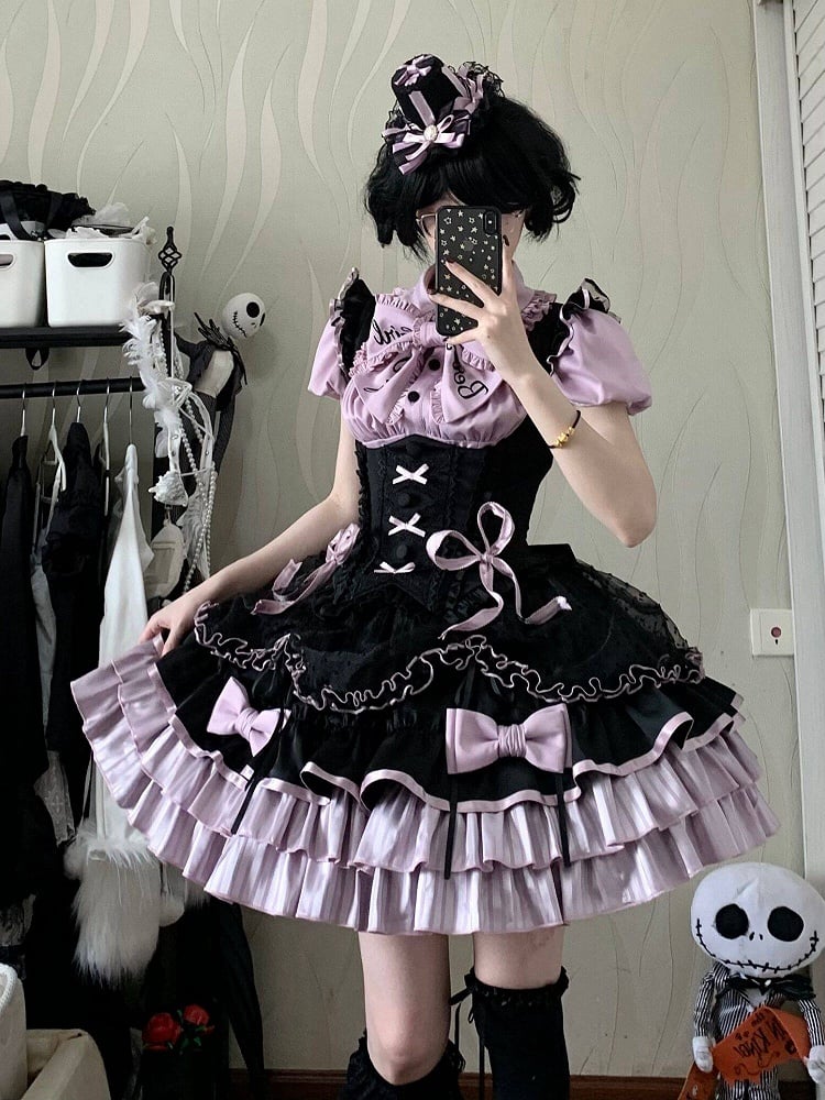 [order Deadline: May 12] Black Purple Lolita Idol Series Accessories