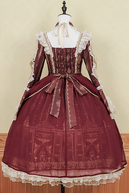 Classic Vintage Dress with a Flattering Fit