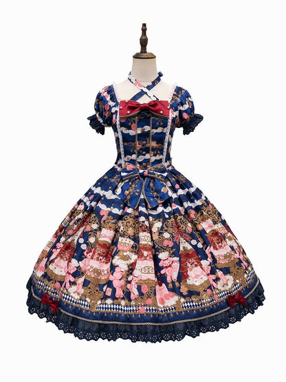 [pre-order Deadline: April 26] Retro Romance Sweet Lolita Ribbon Cake Print Series Accessories