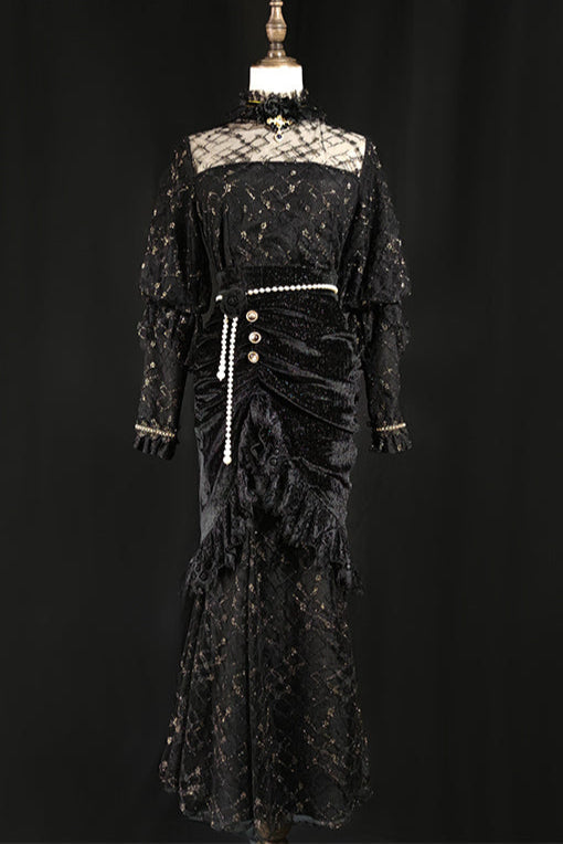[pre-order] Fishtail Gothic Handsome Girl Lolita