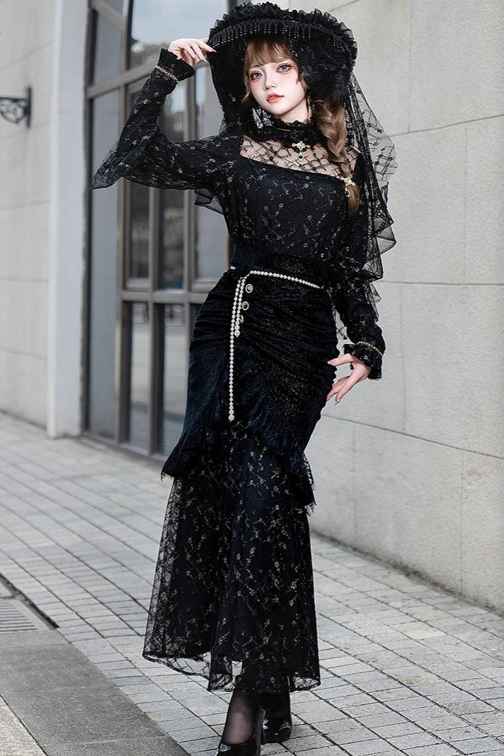 [pre-order] Fishtail Gothic Handsome Girl Lolita