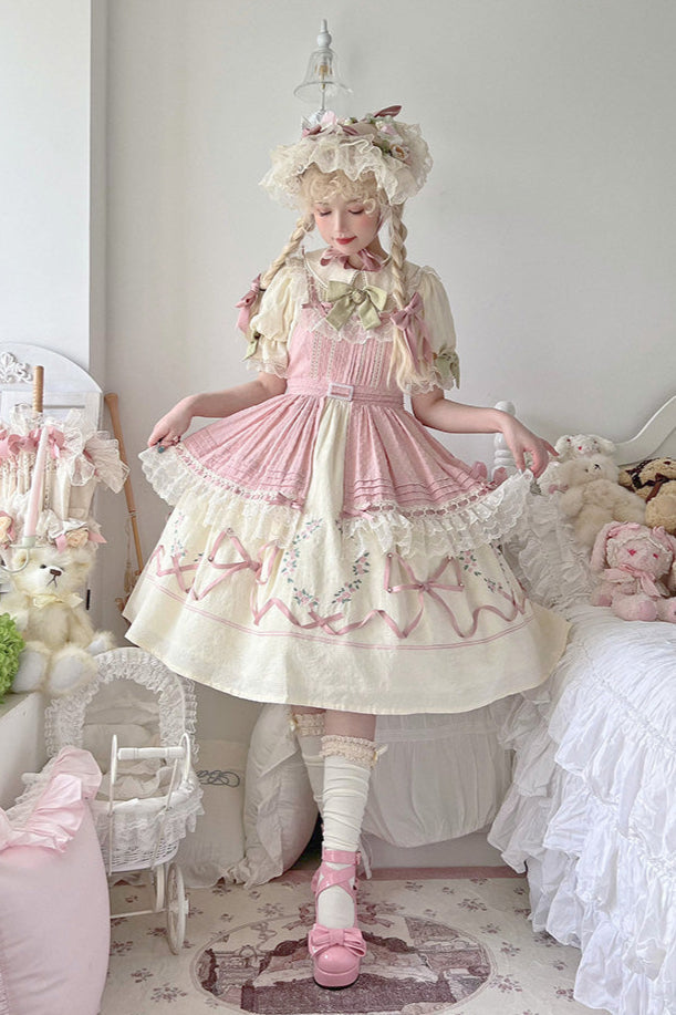 Rose Afternoon Tea Sweet Girly Lolita Dress
