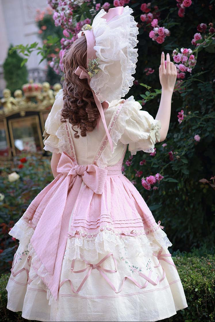 Rose Afternoon Tea Sweet Girly Lolita Dress
