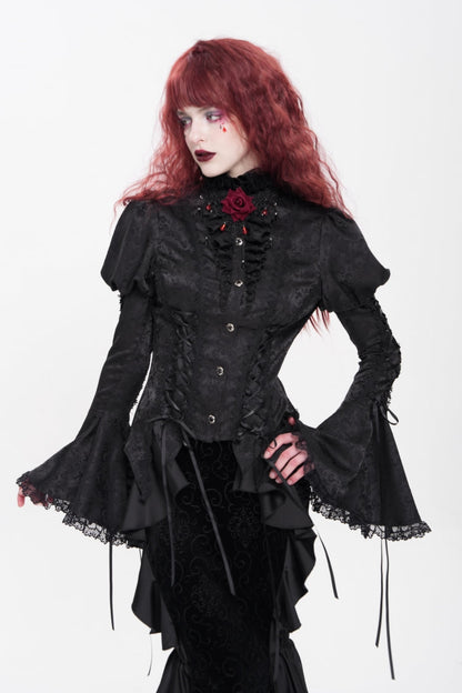 Subtly Elegant Blouse with a Refined Vintage Look