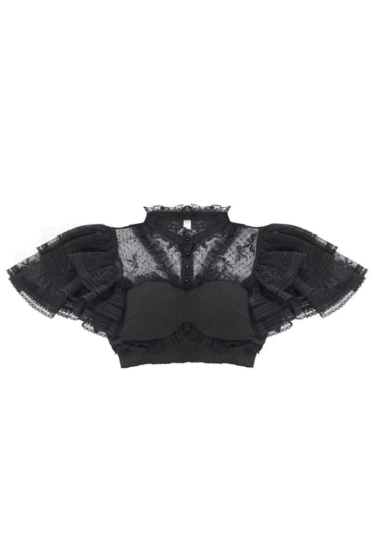 Casually Elegant Blouse with a Refined Edge