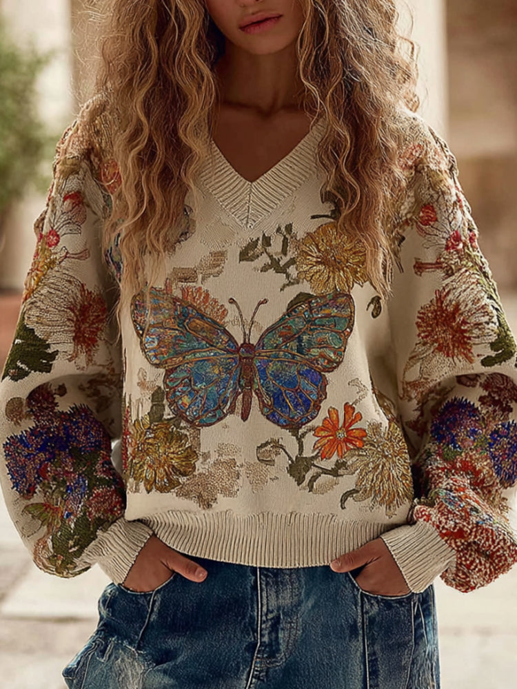 Vintage Style Sweater with a Modern Fit