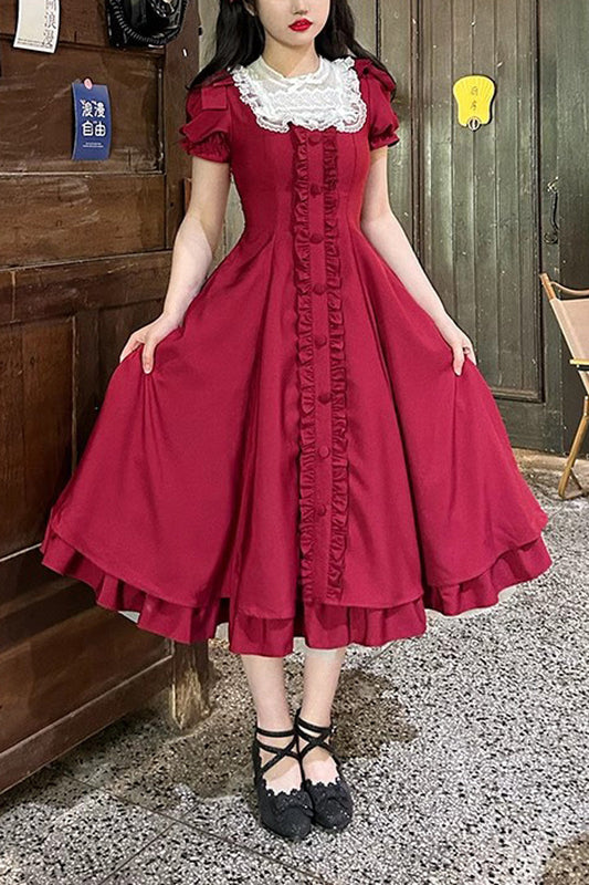 Finely Styled Dress with a Classic Vintage Look