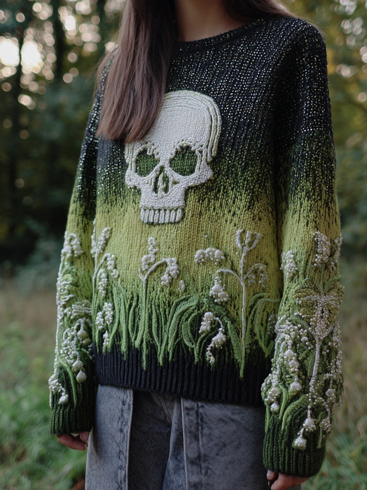 Classic Vintage Sweater with a Flattering Fit
