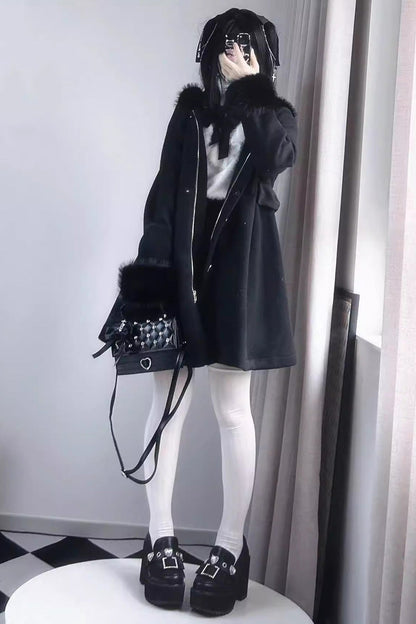 Classic Vintage Coat with a Flattering Fit