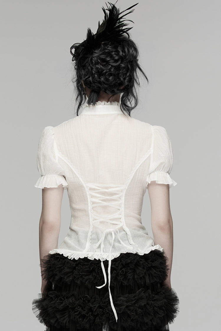 Casually Elegant Blouse with a Refined Edge