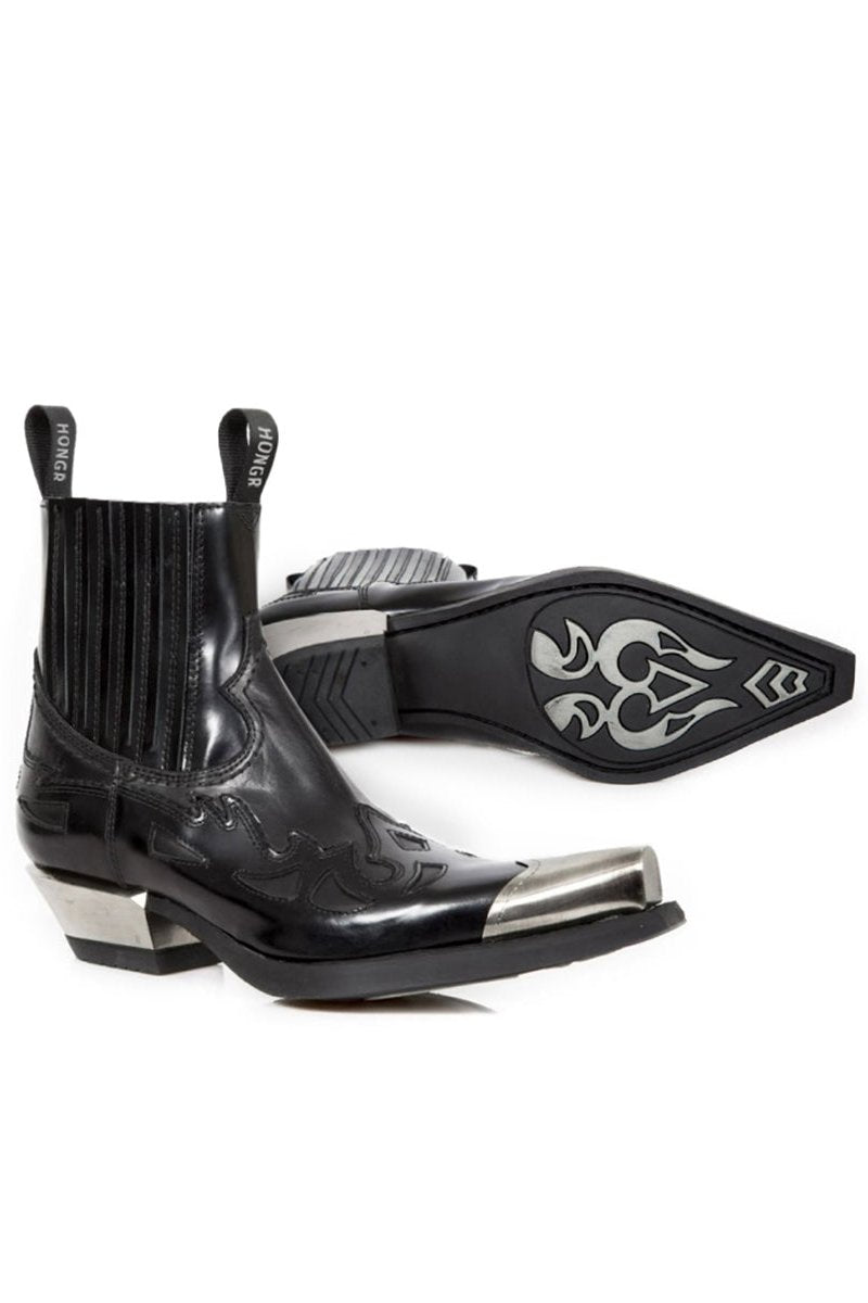 Metal Mode Ankle Boots