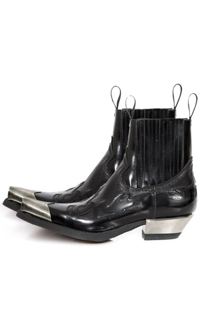 Metal Mode Ankle Boots