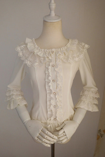 Vintage Inspired Blouse with a Contemporary Edge