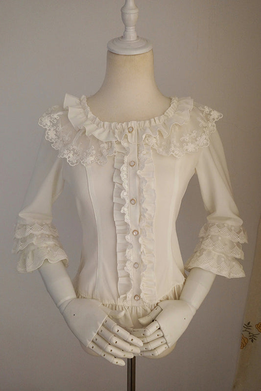 Vintage Inspired Blouse with a Contemporary Edge