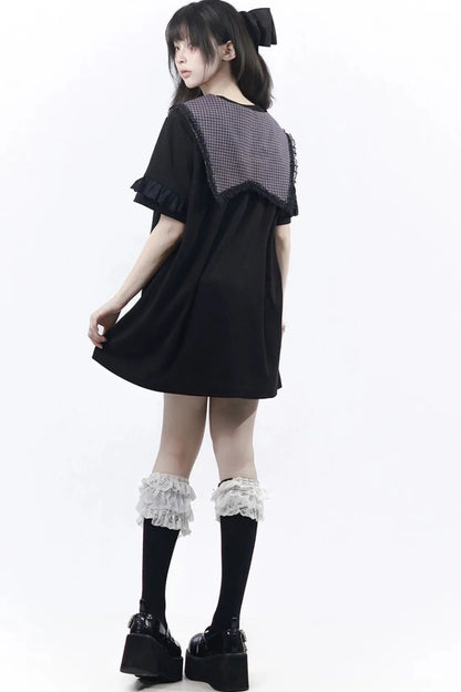 Grape Oolong T-shirt Dress + Accessories