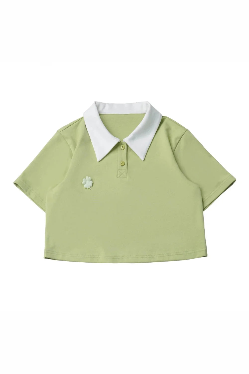 Lucky Clover Green Plaid Summer Set