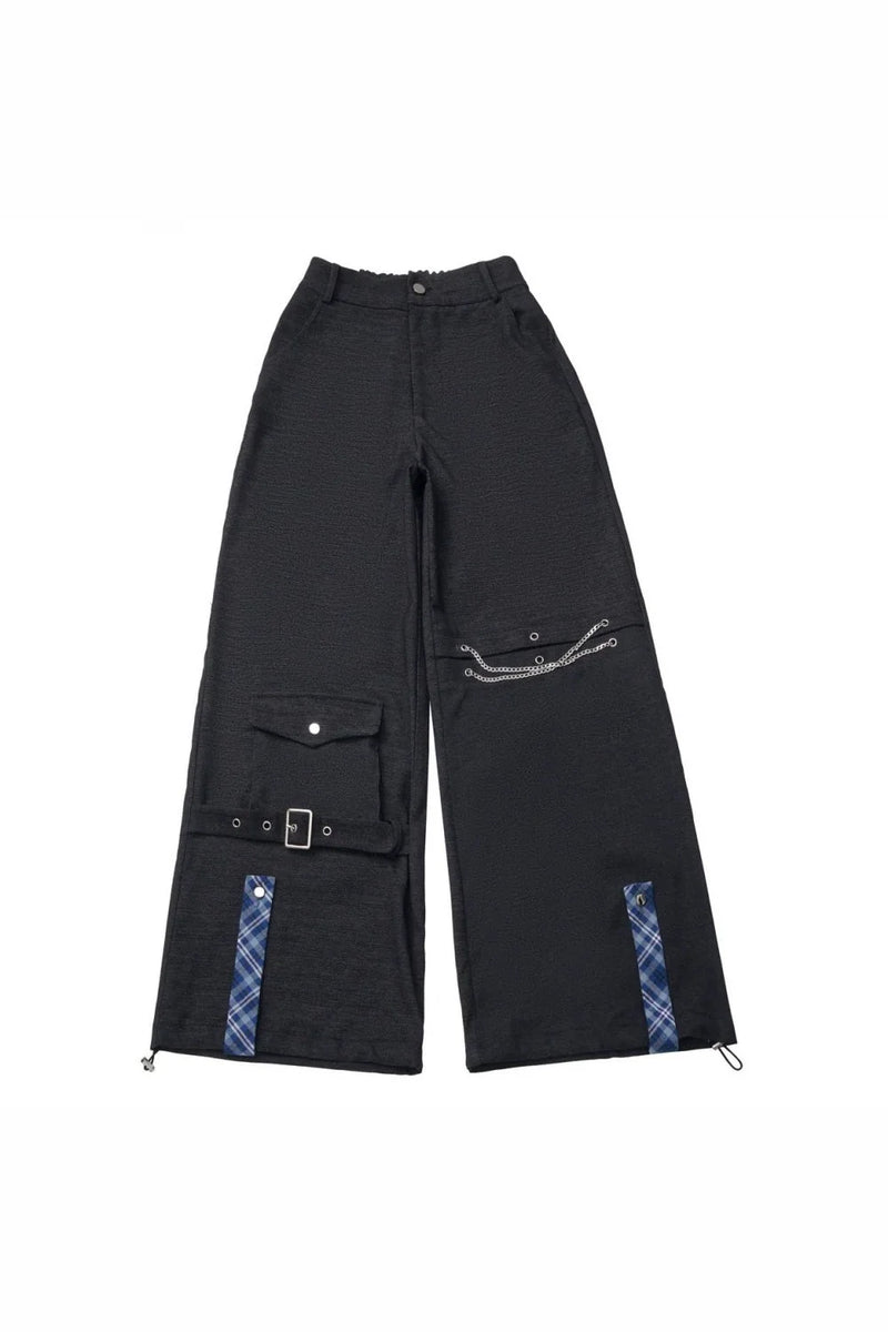 Subculture Punk Dark Kawaii Top + Skirt + Pants
