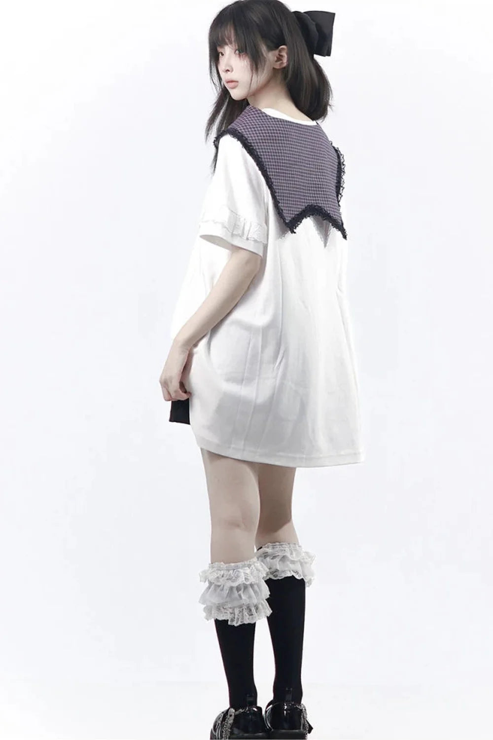 Grape Oolong T-shirt Dress + Accessories