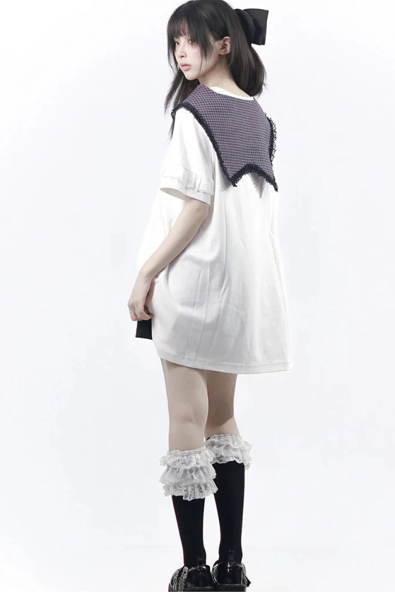 Grape Oolong T-shirt Dress + Accessories