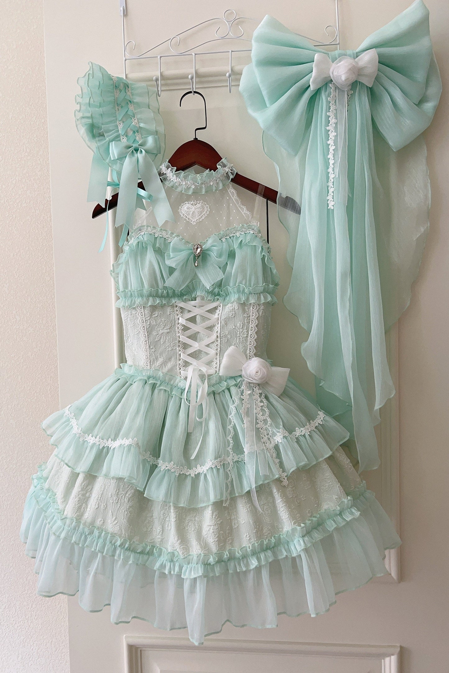 Halter Neck Sleeveless Sugar Lolita Dress
