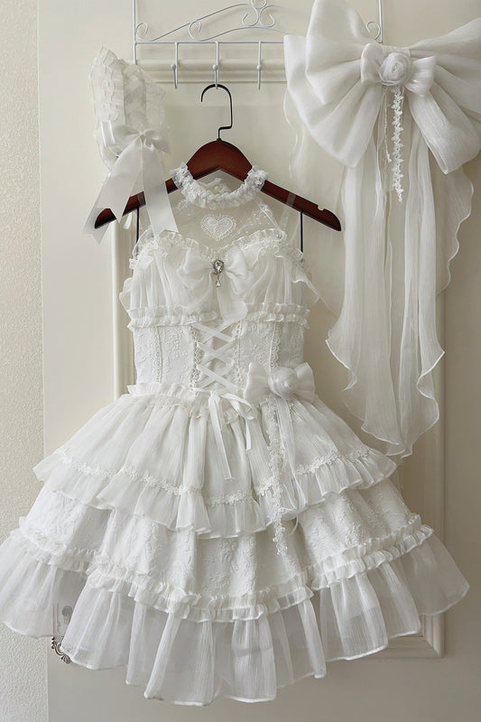 Halter Neck Sleeveless Sugar Lolita Dress
