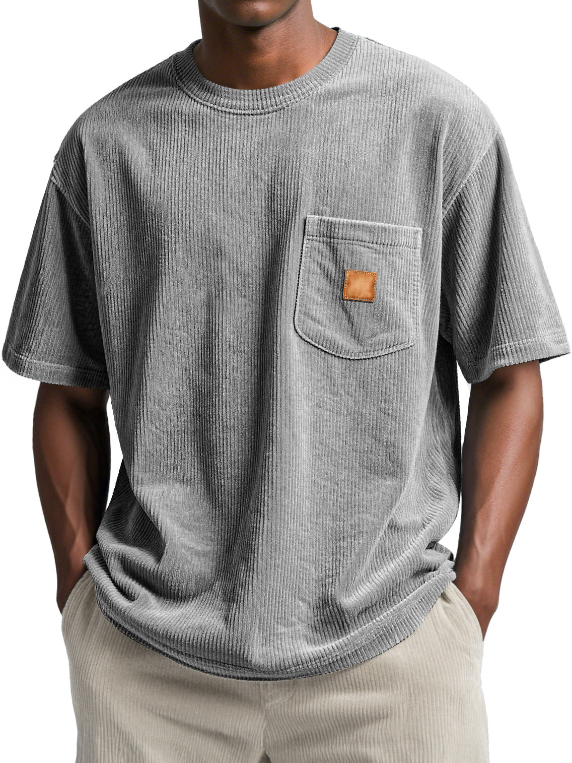 Casually Elegant T-Shirt with a Refined Edge