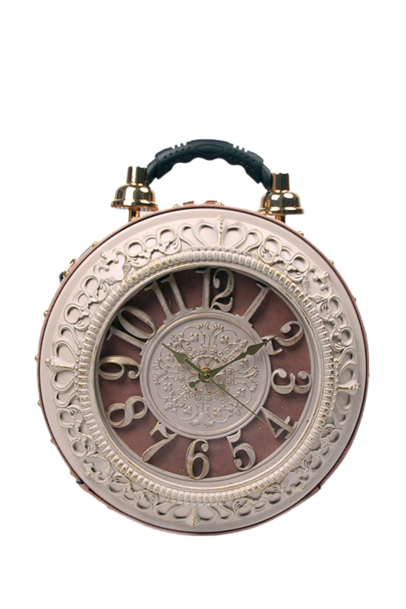American Retro Clock Handbag