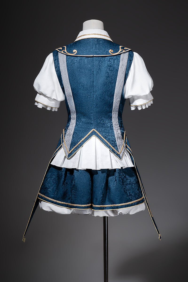 Forever Island Prince Lolita Top + Balloon Pants + Vest